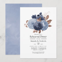 ダスティブルーとバラ金ゴールドフローラリハーサルディナー