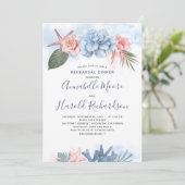 ダスティブルーと赤面ビーチリハーサルディナー 招待状 (スタンド正面)