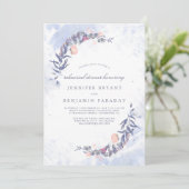 ダスティブルーと赤面フローラリハーサルディナー 招待状 (スタンド正面)