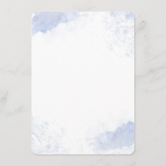 ダスティブルーと赤面結婚ズインフォメーションゲスト エンクロージャーカード (裏面)