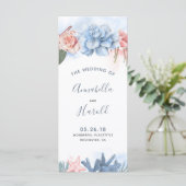 ダスティブルーと赤面結婚式 プログラム (スタンド正面)