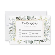 ダスティブルーと金ゴールド素朴エレガントフローラ結婚ズ