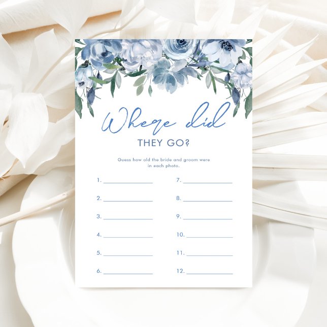 ダスティブルーどこ彼らは行ったブライダルシャワーゲーム (クリエイターアップロード済み)