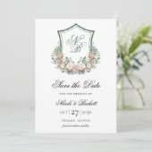 ダスティブルーの花冠の結婚式 セーブザデート (スタンド正面)