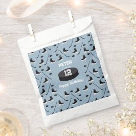 ダスティブルーアイスホッケースティック、スケートパック誕生日 フェイバーバッグ