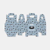 ダスティブルーアイスホッケースティック、スケートパック誕生日 フェイバーボックス (折り畳みなし)