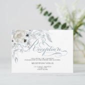 ダスティブルーアネモネピーニーフローラ 招待状 (スタンド正面)