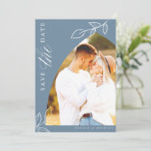 ダスティブルーアーチボホミニマルリーフ写真 セーブザデート (スタンド正面)