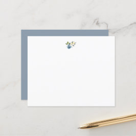 ダスティブルーイエローボタニカルフローラ