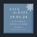 ダスティブルーウィンターウェディング日付を保存 マグネット<br><div class="desc">**Dusty Blue Winter Wedding Save the Date Magnet**とのスタイルで特別な日を発表。冬の結婚式に最適なエレガントこのマグネットは、季節の魔法を捉えた穏やかな埃っぽい青いデザインを備えている。完全にカスタマイズ可能で、名前、日付、会場のアドレス結婚、心のこもったメッセージでパーソナライズできる。長い印象離れを与えるように設計され、お客様の思いやりある記念品として役立ち、お客様の今後のお祝いを思い出スタイリッシュす役割を果たす。素朴な、または季節のモダンテーマに最適な最新のマグ救ネットは、あなたの大きな日が最も美しい方法で心の上に留まることを保証する。</div>