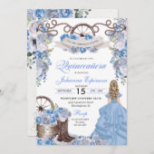 ダスティブルーウエスタンランチェロキンセアニェラ 招待状 (正面/裏面)