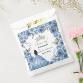 ダスティブルーウォーターエレガントカラーフローラキンセアニラ フェイバーバッグ (封をした状態)