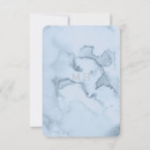 ダスティブルーウォーターカラーピーチワイルドバラ 出欠カード (裏面)