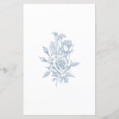 ダスティブルーエレガントフローラ結婚の単語検索 (裏面)