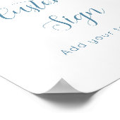 ダスティブルーカスタムフローラ ポスター (角)