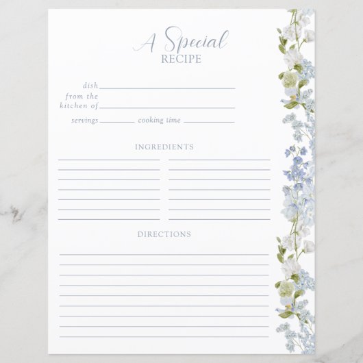 ダスティブルーガーデンエレガントシャワーレシピページ (裏面)