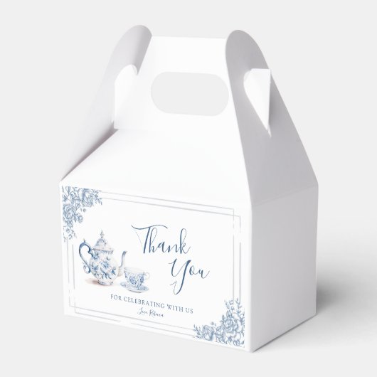 ダスティブルーガーデンビクトリアンアフタヌーンティー フェイバーボックス (正面サイド)