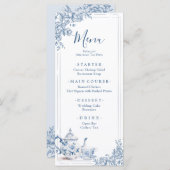 ダスティブルーガーデンビクトリアンアフタヌーンティー メニュー (正面/裏面)