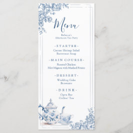 ダスティブルーガーデンビクトリアンアフタヌーンティー メニュー