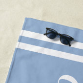 ダスティブルーガールズウィークエンドパーソナライズされた名 ビーチタオル (インサイチュ)