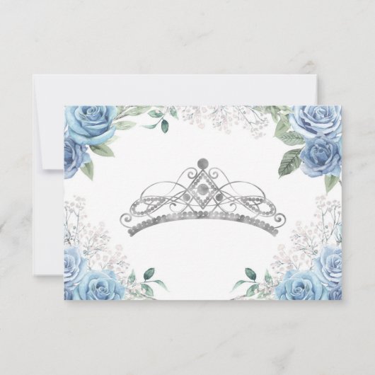 ダスティブルーキンセアニラ15アノスRSVPカード サンキューカード (裏面)