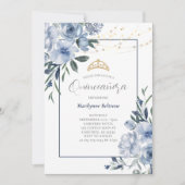 ダスティブルークインセアニラ招待状 招待状 (正面)