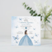 ダスティブルークインセアニラ15アノスバタフライシルバー 招待状 (スタンド正面)