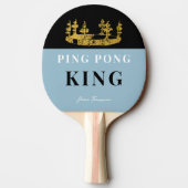 ダスティブルークラウンテーブルテニスキングモダンカスタム 卓球ラケット (裏面)