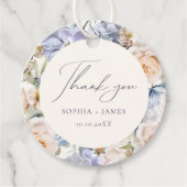 ダスティブルークリーム結婚フローラ フェイバータグ (正面)