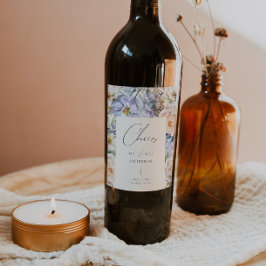 ダスティブルークリーム結婚フローラ ワインラベル