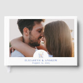 ダスティブルークレスト結婚フローラ ゲストブック (正面)