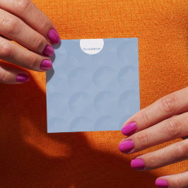 ダスティブルーグラフィックデザイン パーソナライズされた ポストイット