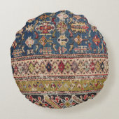 ダスティブルーグリーンクバIIマスタードバンド  ラウンドクッション (裏面)