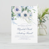 ダスティブルーグリーンリハーサルディナー 招待状 (スタンド正面)