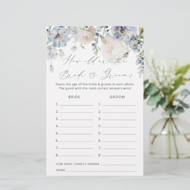 ダスティブルーゲームの古さブライダルシャワー (スタンド正面)