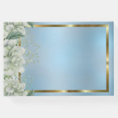 ダスティブルーシマーリング結婚フローラ ゲストブック (裏面)