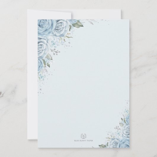 ダスティブルーシルバーキンセアニェラ15thバースデーパーティー 招待状 (裏面)