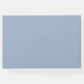 ダスティブルーシルバーグリッタースクリプト ゲストブック (裏面)