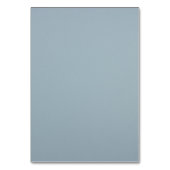 ダスティブルーシンプルフローラスクリプミニマルトシック テーブルナンバー (裏面)