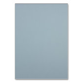 ダスティブルーシンプルフローラスクリプミニマルトシック テーブルナンバー (裏面)