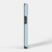 ダスティブルーシンプル名前をカスタムするスクリプト iPhoneケース (右側面)