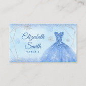 ダスティブルージオメトリッククリスマスマスXVアニオス プレイスカード (正面)