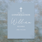 ダスティブルースクリプトの確認のウェルカムサイン ポスター