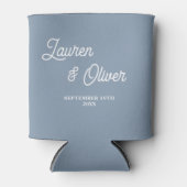 ダスティブルースクリプトミニマル結婚リスト 缶クーラー (正面)