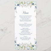 ダスティブルーセージ緑の水色の冬のフローラ メニュー (正面)