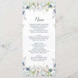 ダスティブルーセージ緑の水色の冬のフローラ メニュー