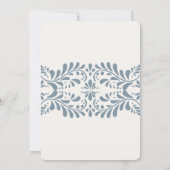 ダスティブルータラベラタイルフィエスタバースデーパーティー 招待状 (裏面)