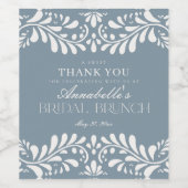 ダスティブルータラベラタイルフィエスタブライダルブランチ ワインラベル (シングルラベル)