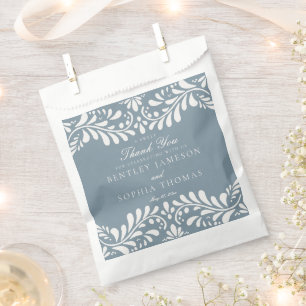 ダスティブルータラベラタイルフィエスタ結婚のデザート フェイバーバッグ