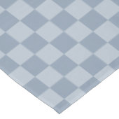 ダスティブルーチェッカーボード テーブルクロス (アングル)